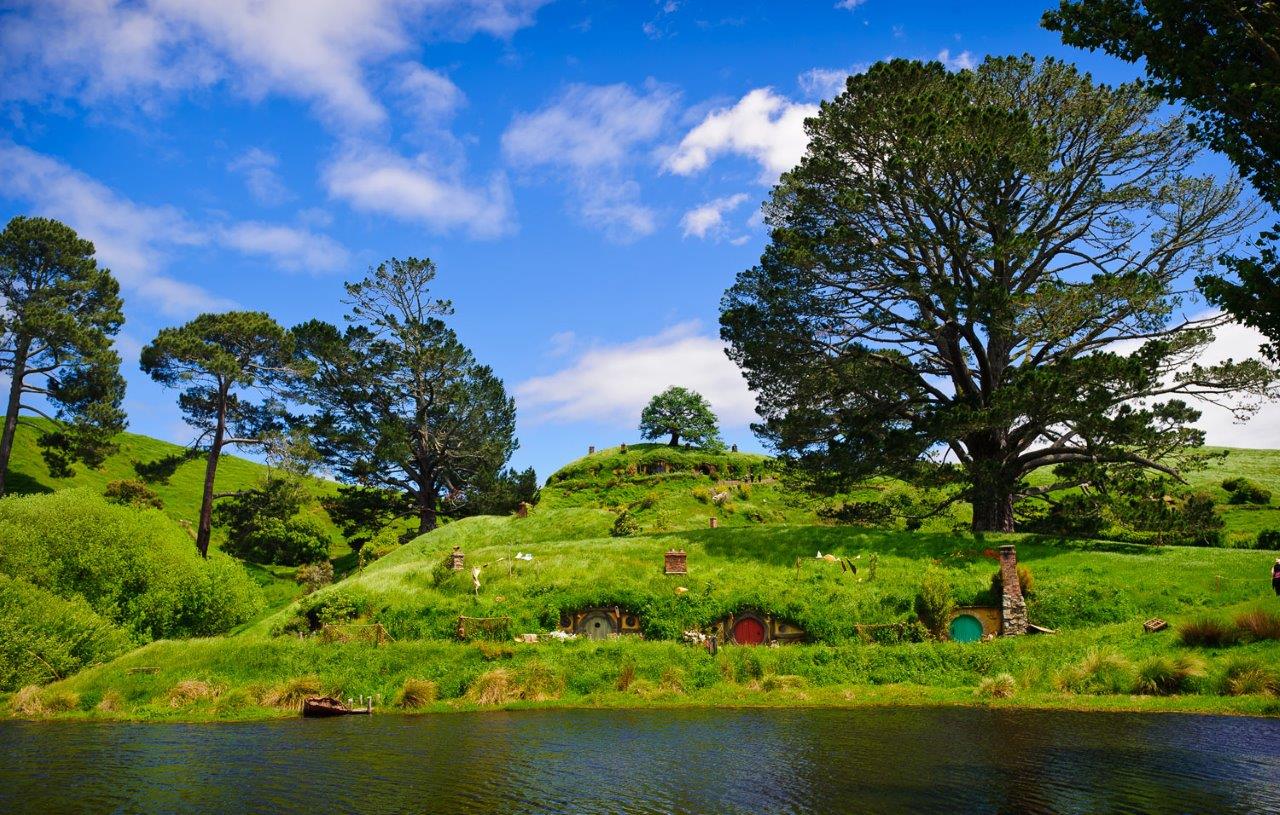 Hobbiton Movie Set