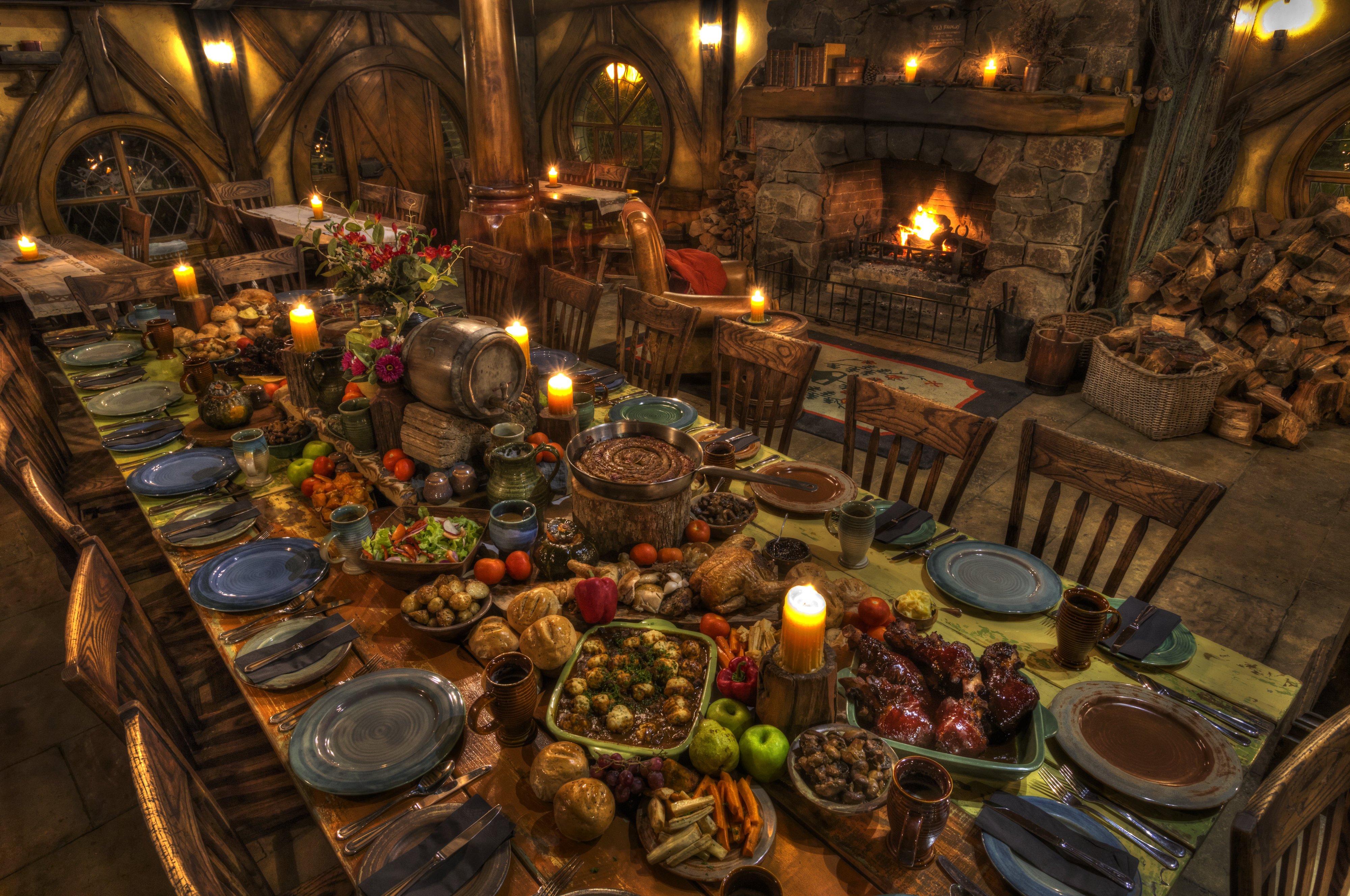 Hobbiton Movie Set
