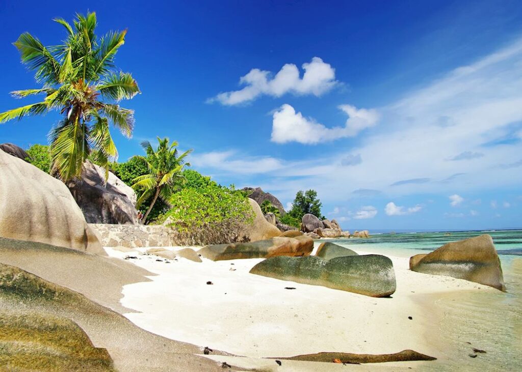 La Digue beach